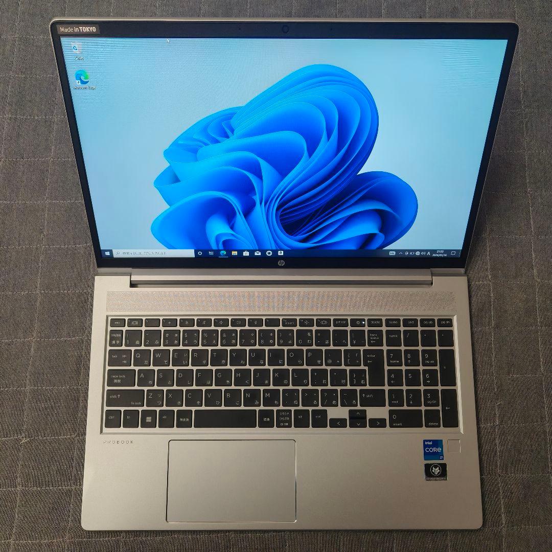 2022年8月 HP 日本製 美品 爆速12世代 i7 32GB 1TB 59