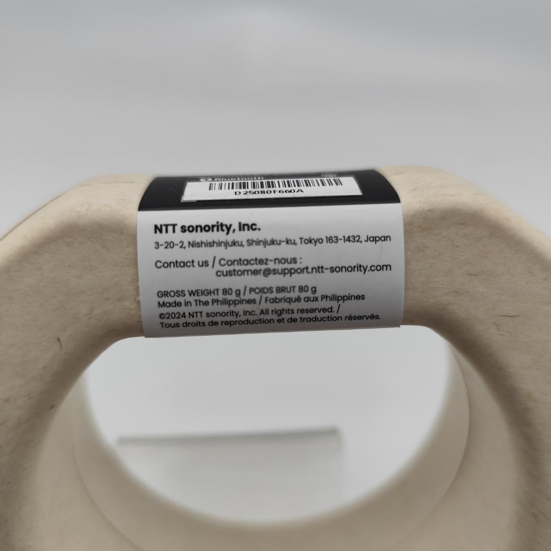 nwm(ヌーム) GO MBN002 ワイヤレスイヤホン グレイシャーホワイト