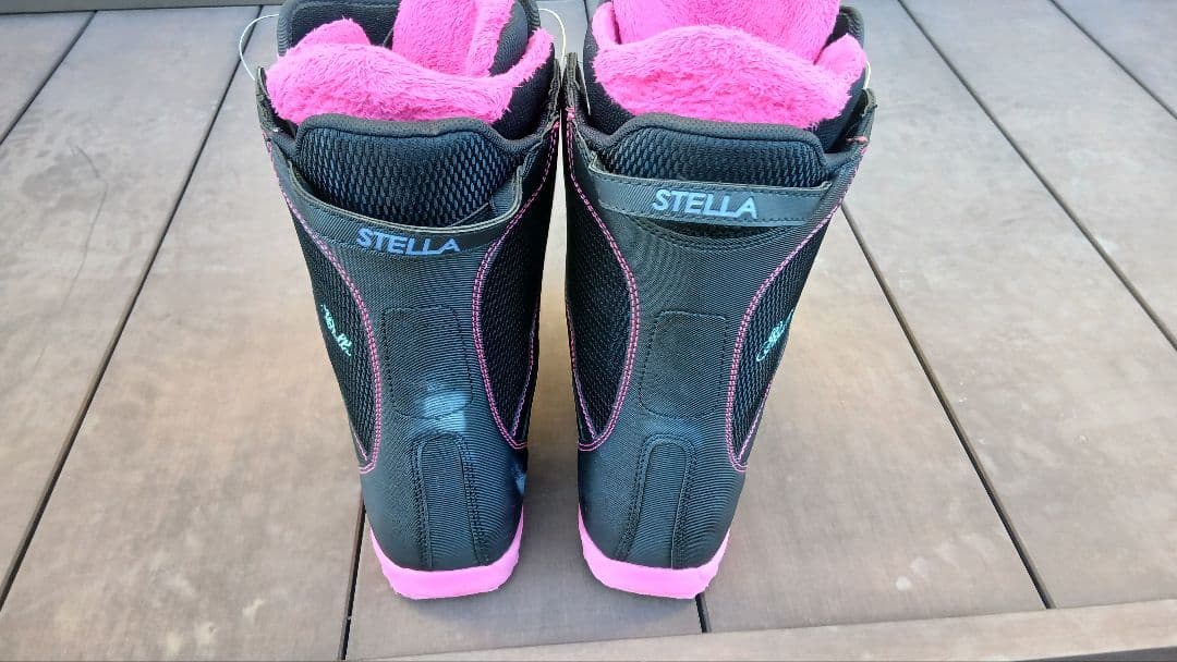 Stella スノーボードブーツ 24cm ブラックピンク