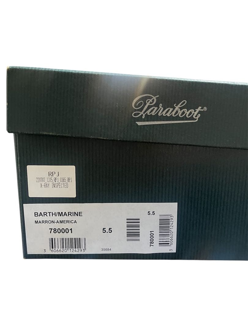 Paraboot BARTH ブラウン モカシンシューズ