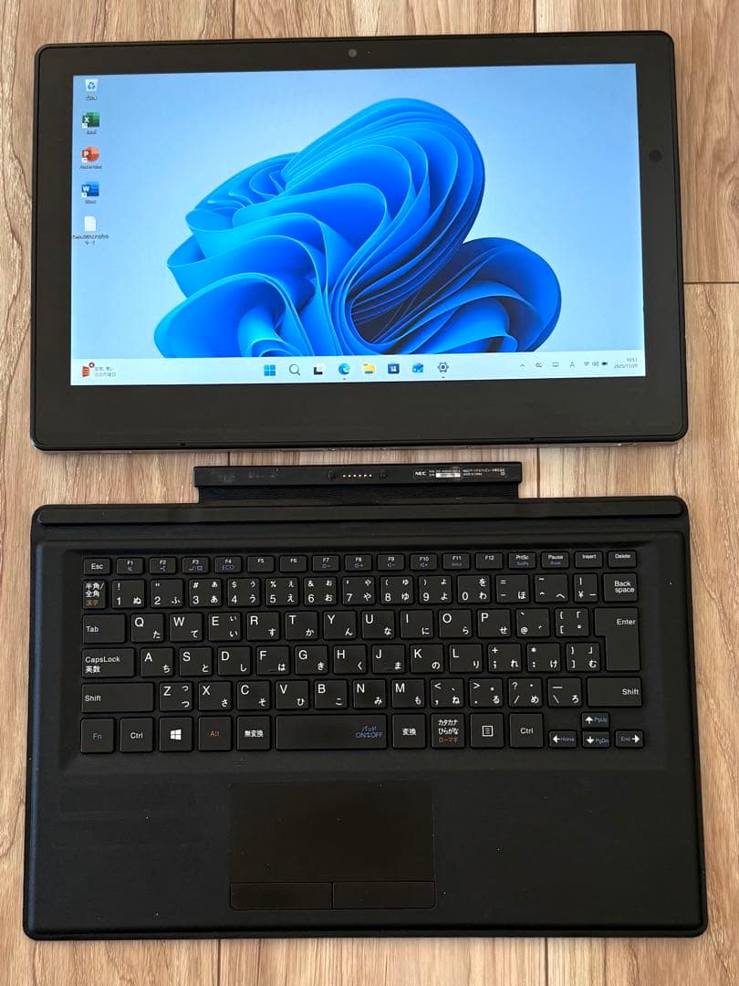 NEC 2in1タブレットi5-7Y54 8GB 128GB SSDオフィス24