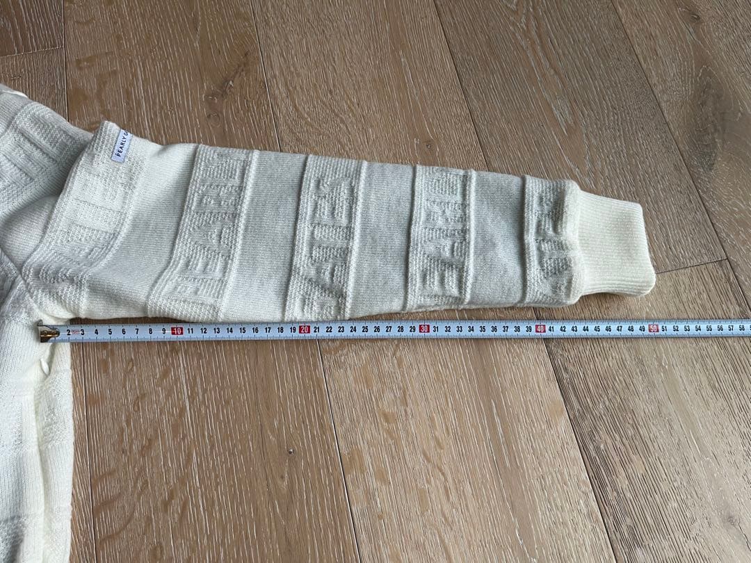 【美品】PEARLYGATES防寒ニットブルゾン