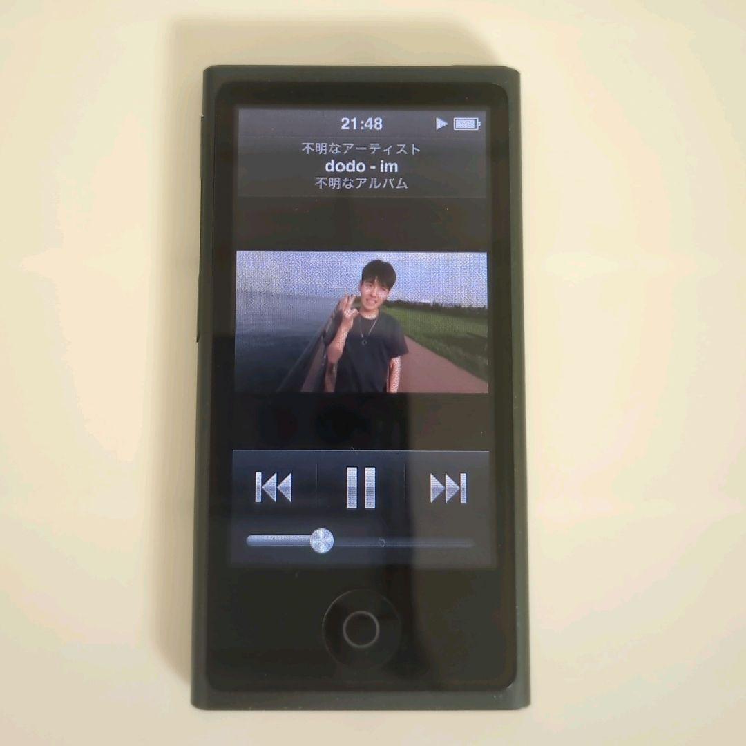 動作確認済み⭐️バッテリー良好⭐️iPod nano 第7世代☄ブラック