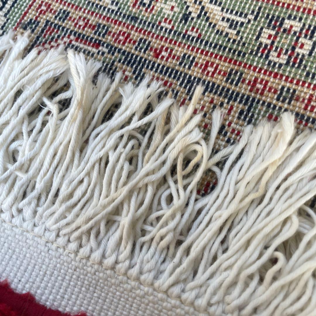 トルコ製 ウィルトン織 絨毯 カーペット　ヴィンテージ