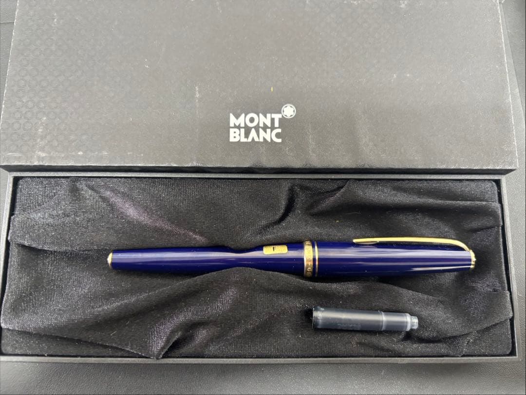14K モンブラン 希少 レア　万年筆　ジェネレーション ブルー