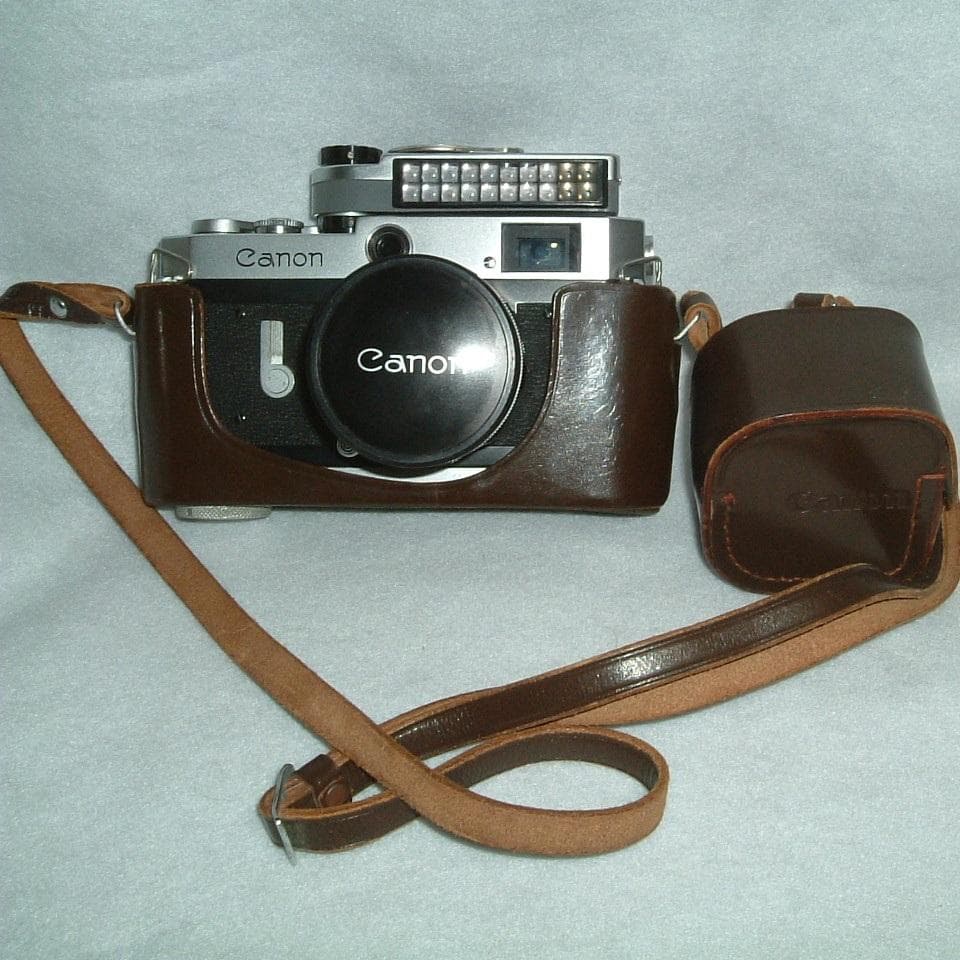 【昭和レトロ・希少・美品】Canon P レンジファインダーカメラ 1959年製