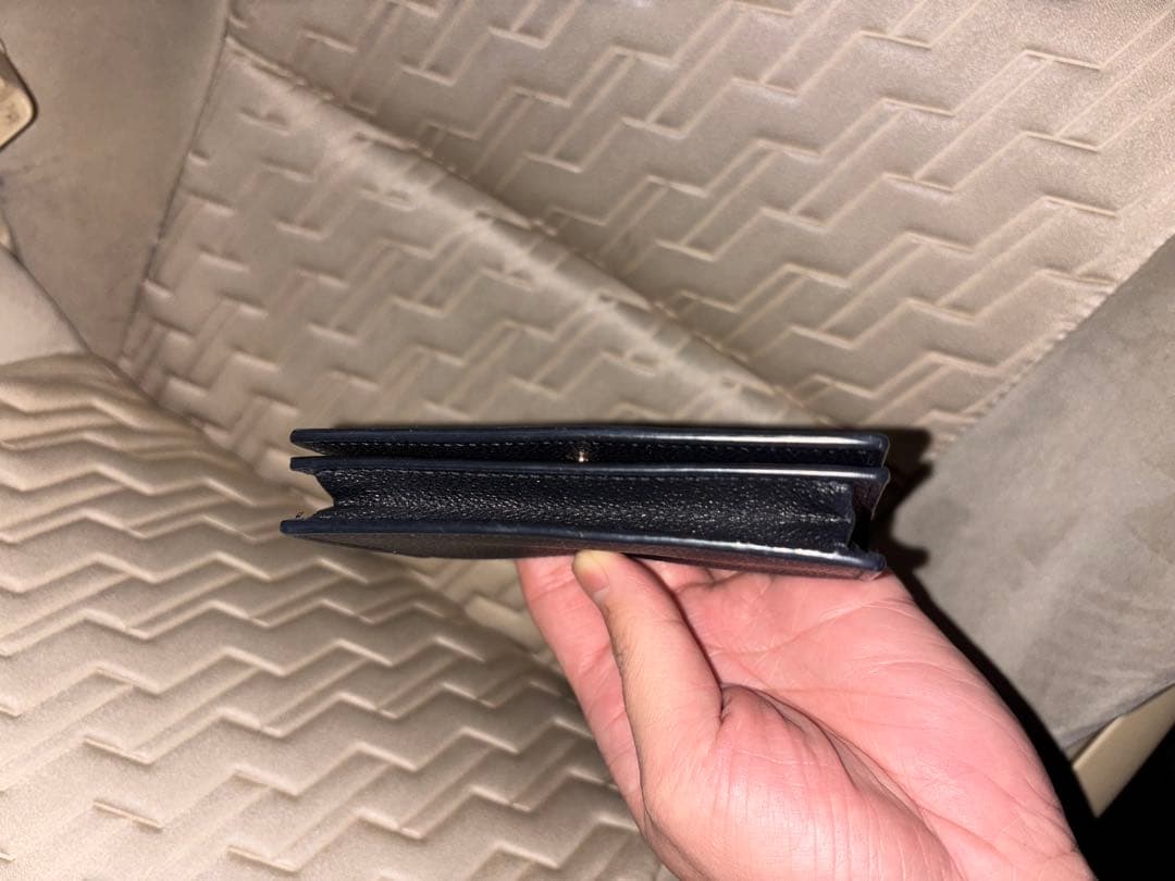 SAINT LAURENT ブラック 名刺入れ　美品