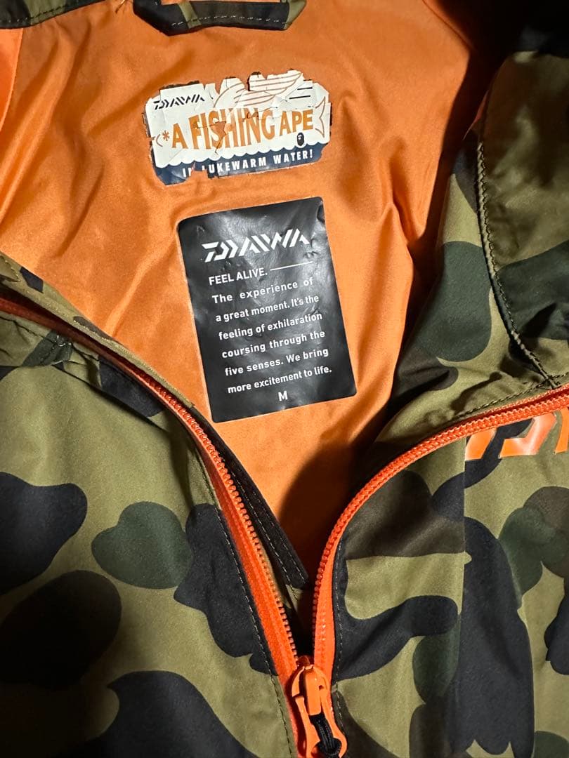 DAIWA × A BATHING APE fishing