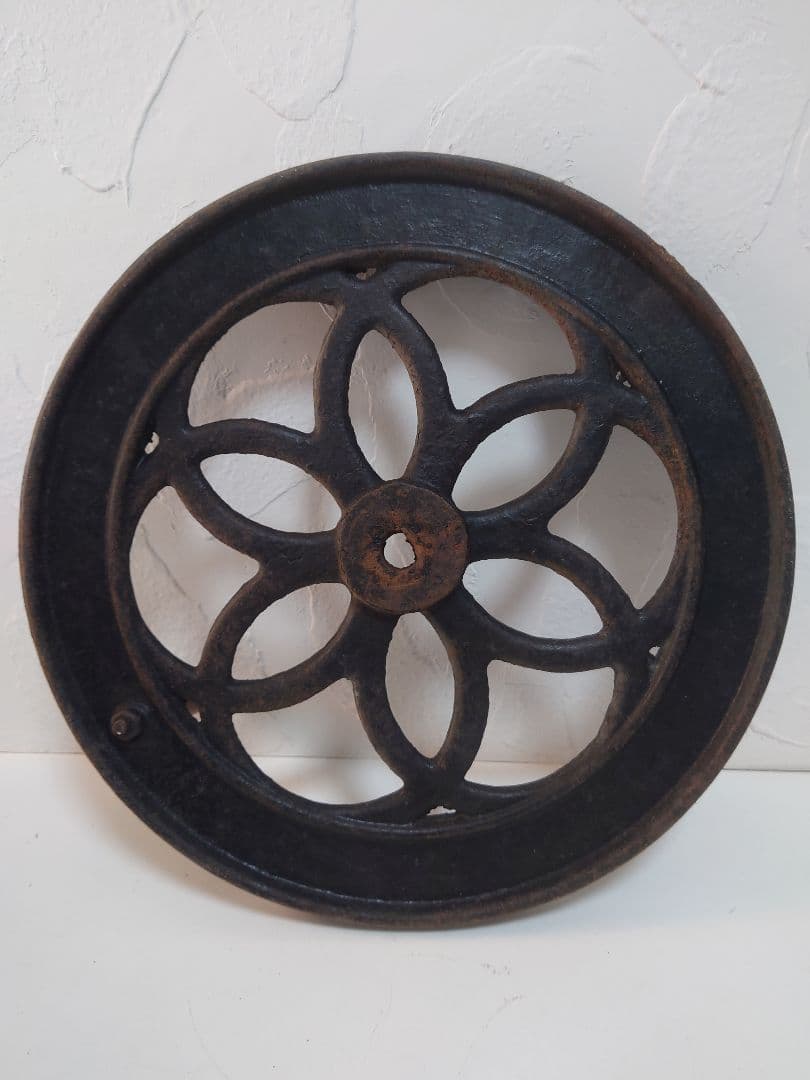 鉄製 車輪 歯車 昭和レトロ アンティーク