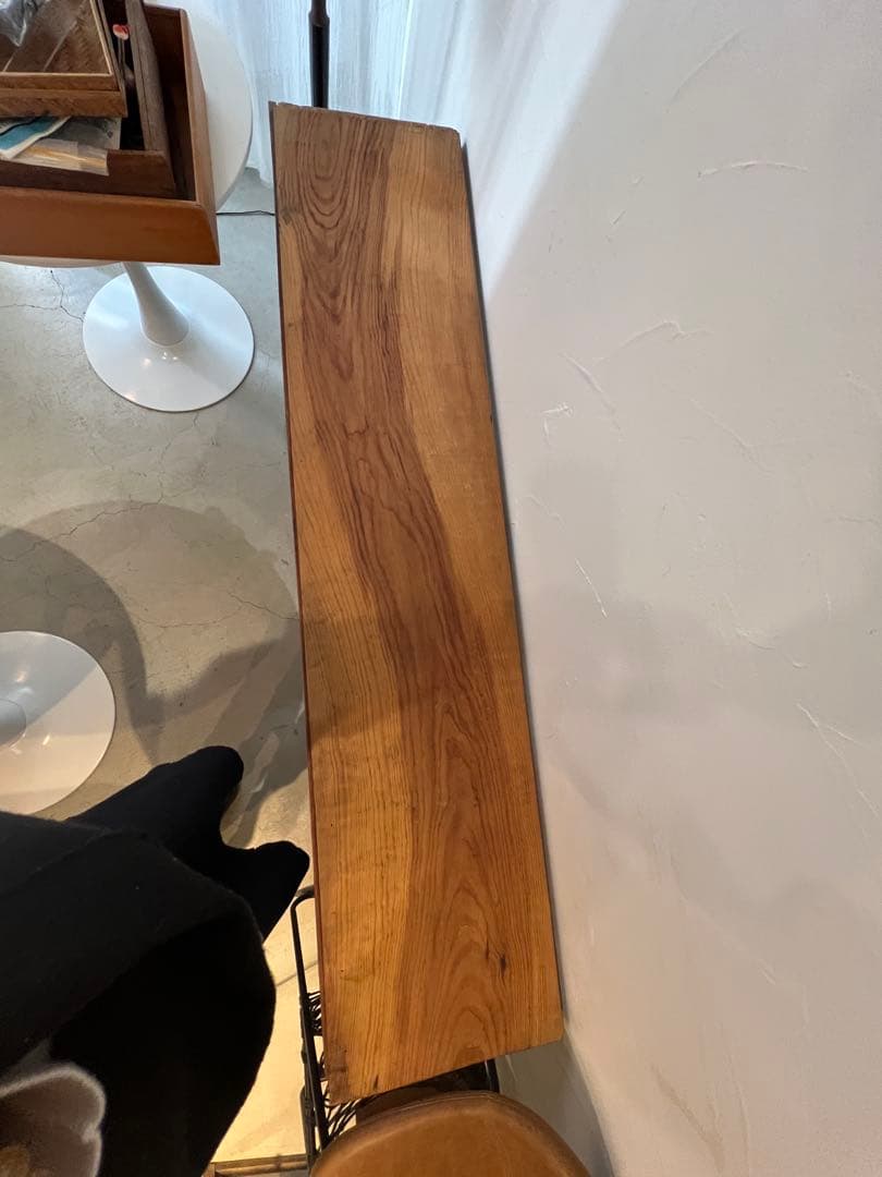 【お値引きしました】最高級松材一枚板オーダーメイドカウンターテーブル