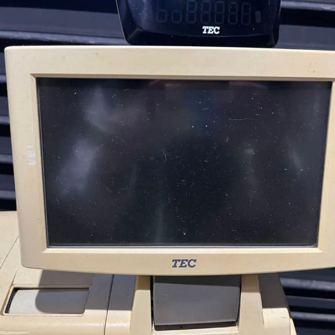 部分購入OK！ TEC レジスター モニター付き