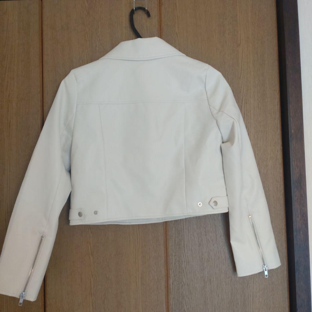 MERCURYDUO ライダースジャケット オフホワイト