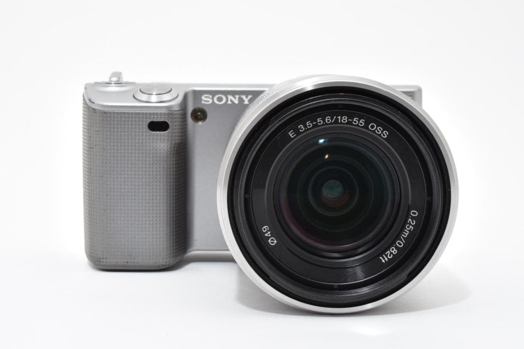 ソニー　SONY NEX-5 + 標準レンズキット 《元箱・フラッシュ付属》