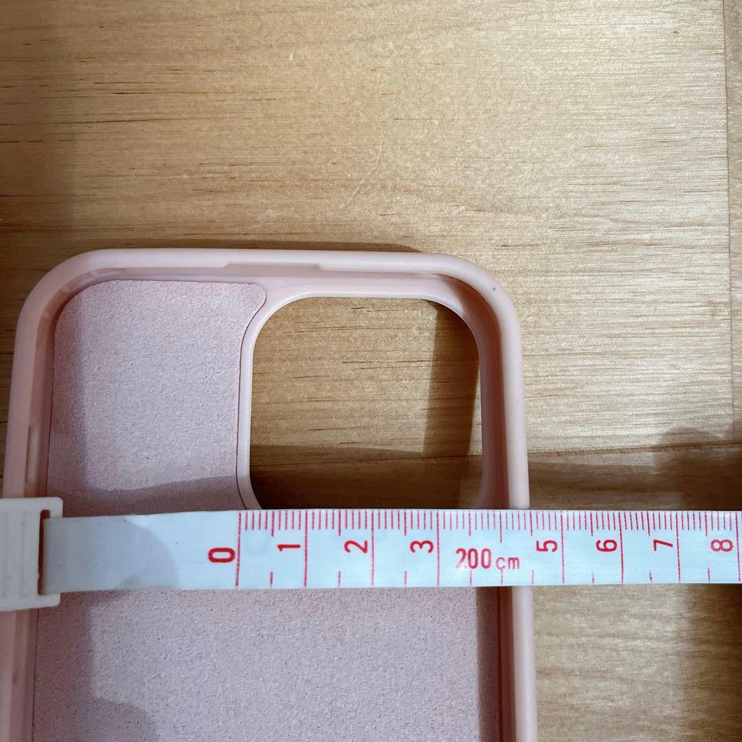 iPhone 14 Pro Maxケース　ヌードピンク