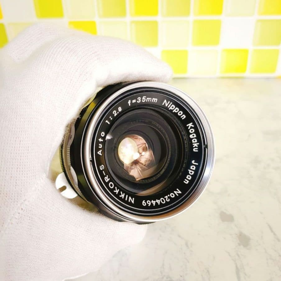 NIKON NIKKOR-S Auto 35mm f2.8 非Ai レンズ