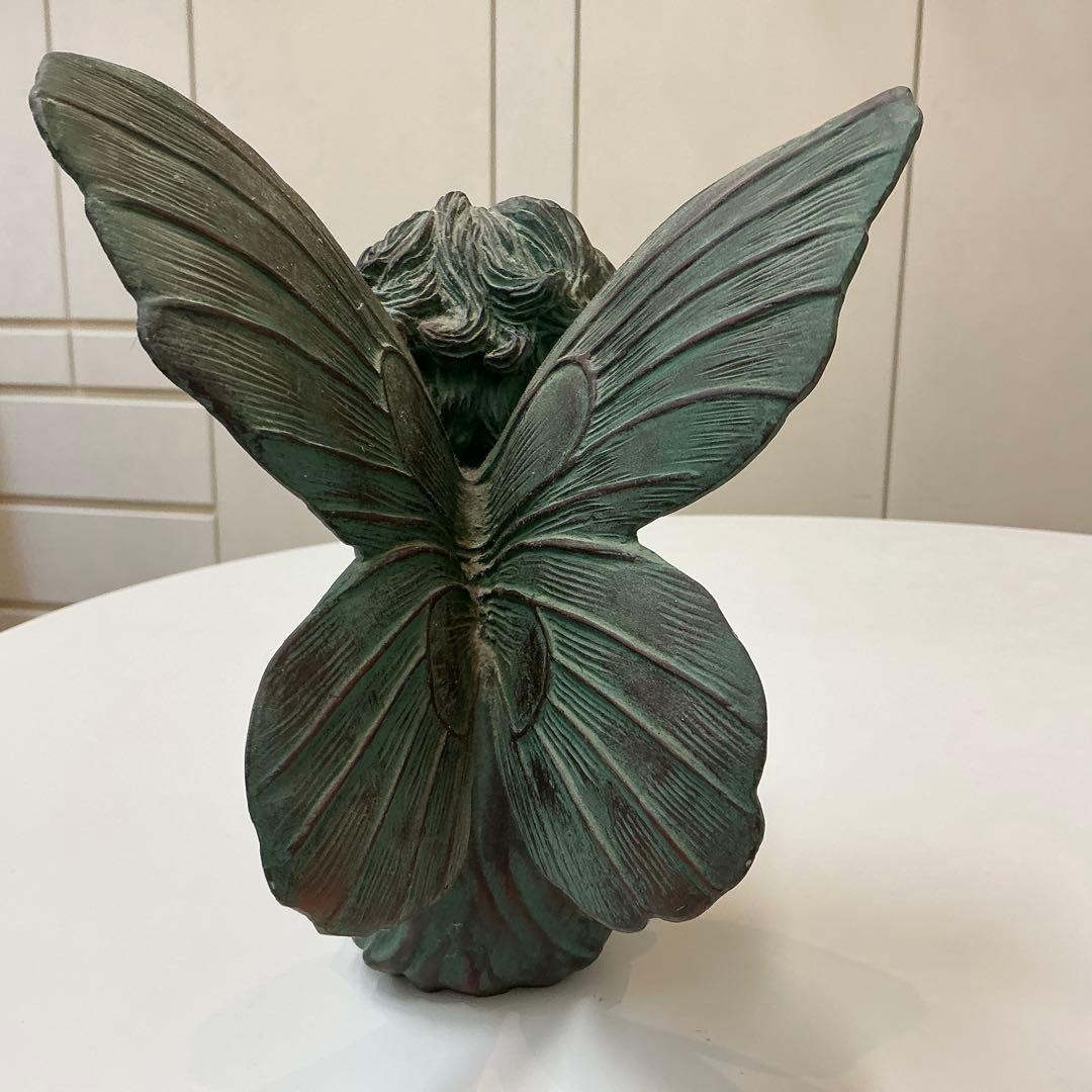 ブロンズ風 妖精像 約20cm