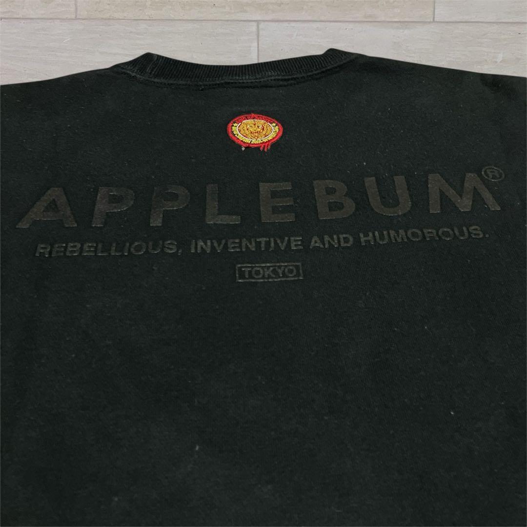 APPLEBUM 新日本プロレス　スウェット　トレーナー　アップルバム　ライオン