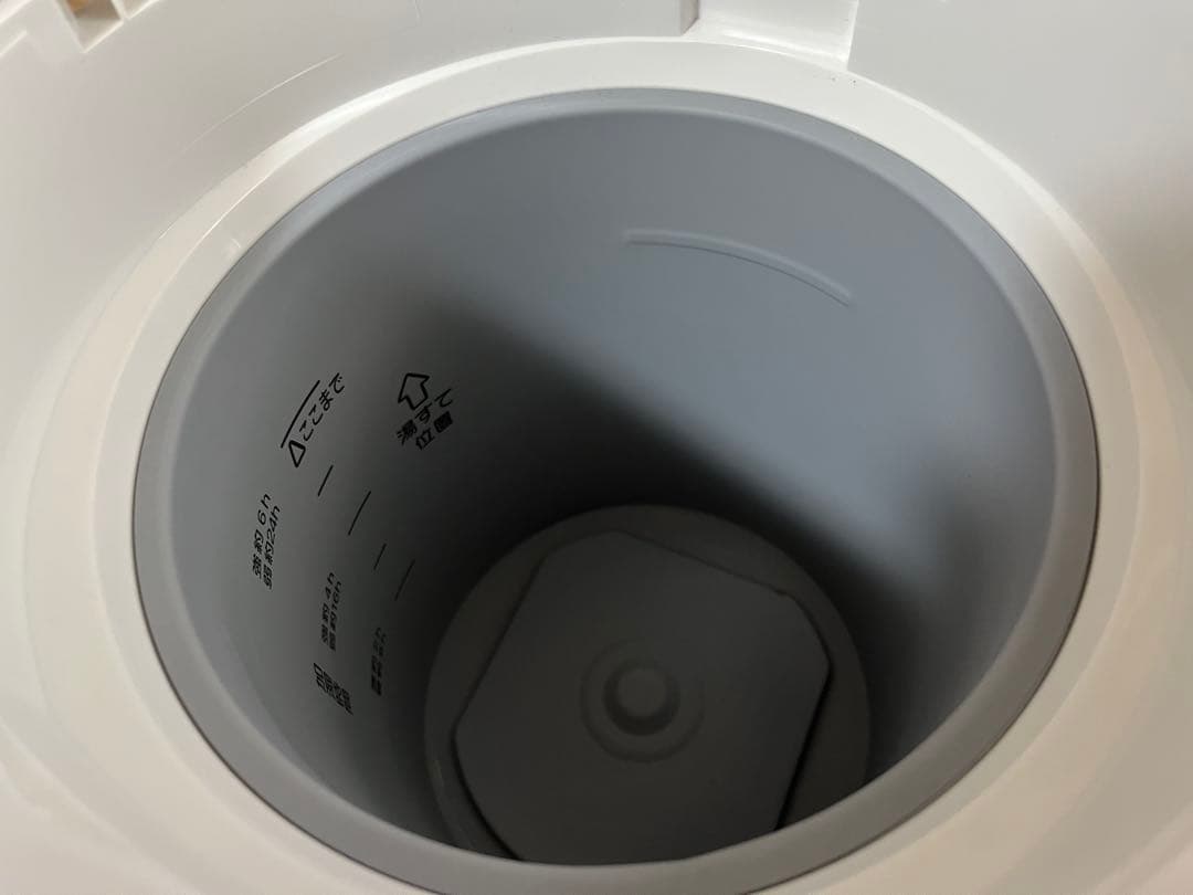 象印 スチーム式加湿器 EE-RN50-WA ホワイト 箱付き