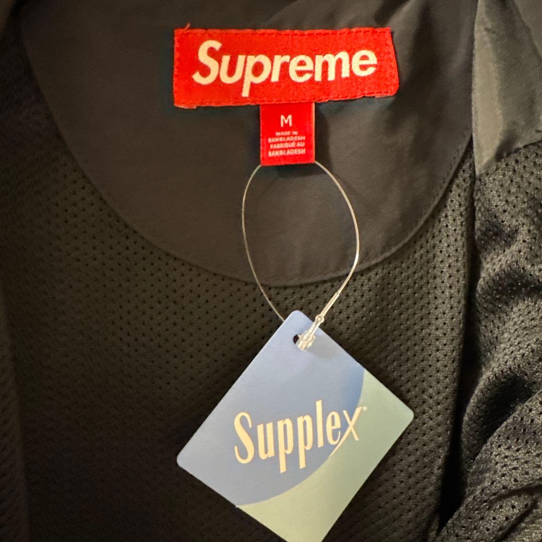 Supreme Contrast Piping Track Jacket 黒 M