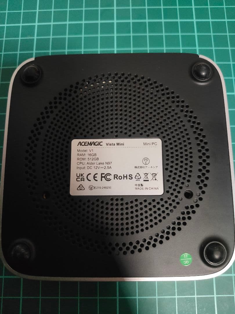 ミニPCACEMAGIC N97 Windows11Pro 16GB 512GB