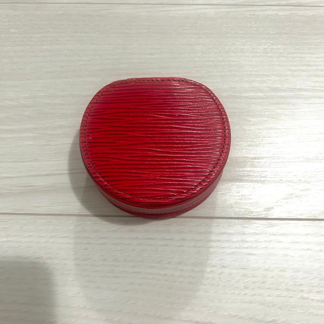 LOUIS VUITTON 赤 エピレザー ジュエリーケース