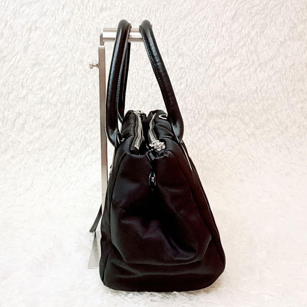 【極美品】ダイアナ ハンドバッグ ショルダーバッグ 2way 3層 ナイロン