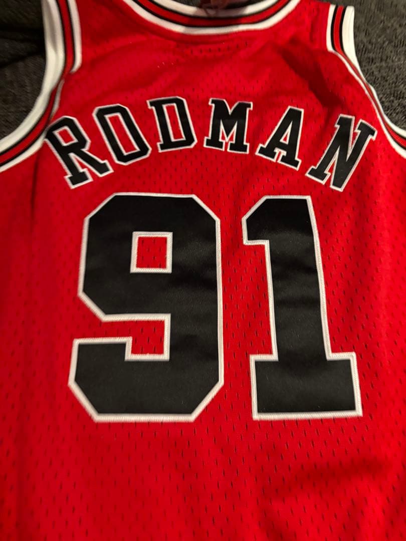 Bulls Dennis Rodman 91 ユニフォーム