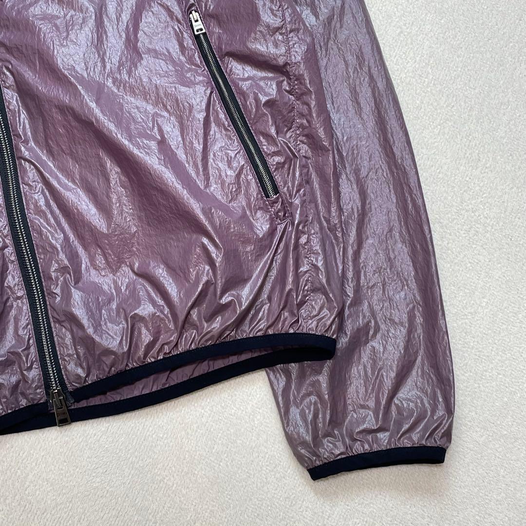 Herno ナイロンジャケット マウンテンパーカー 46 ブルゾン ロゴパッチ