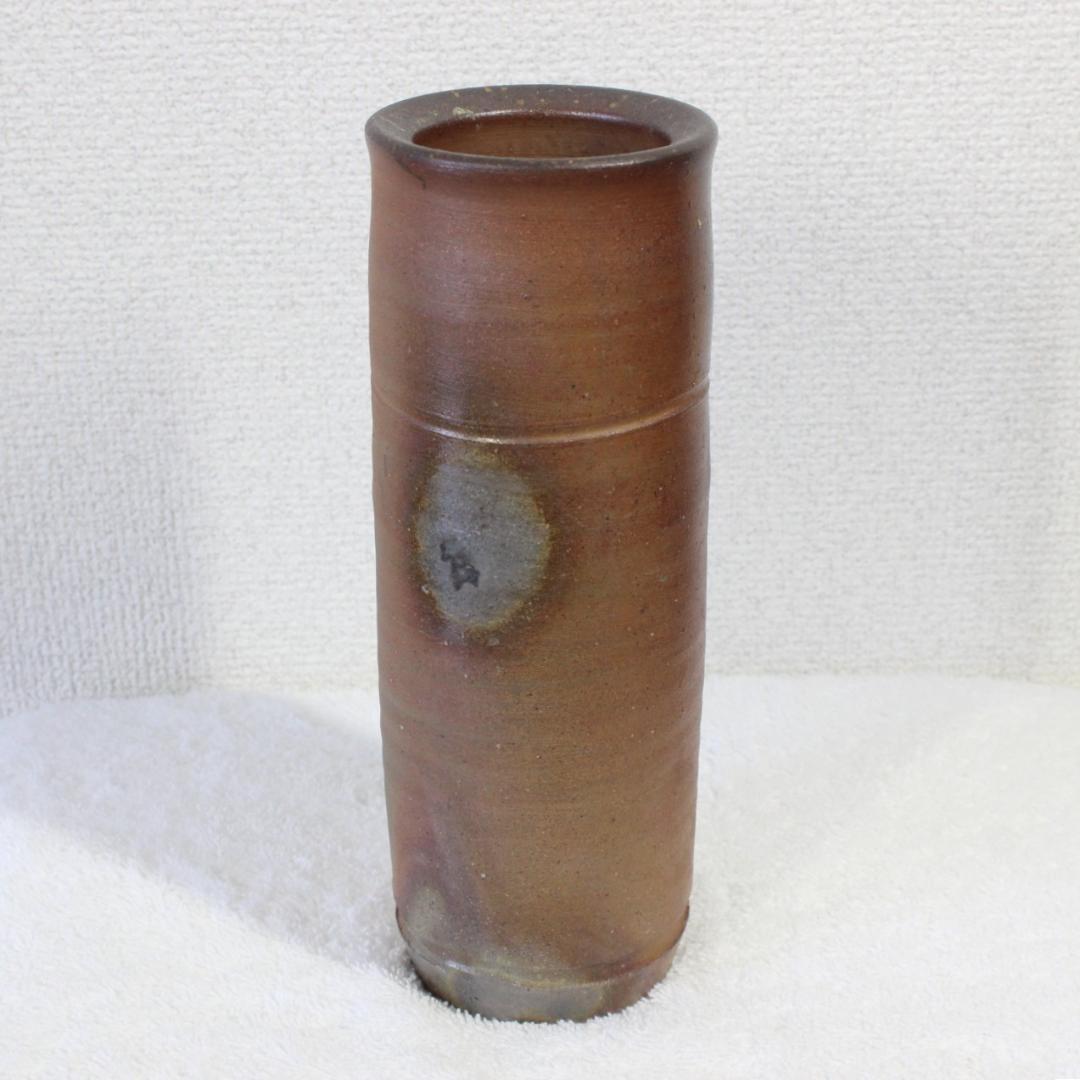 備前焼 花瓶 花器 花入れ 陶器 陶芸 工芸品 bizen kabin 未使用