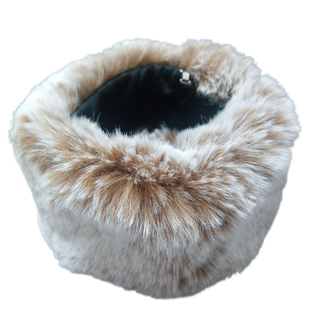 美品★完売品★mayla classic★ショートブーツ★ファー★猫脚ヒール