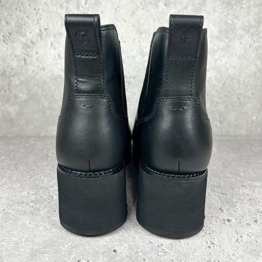 【箱付】COLE HAAN サイドゴア ウォータープルーフ 厚底 グランド