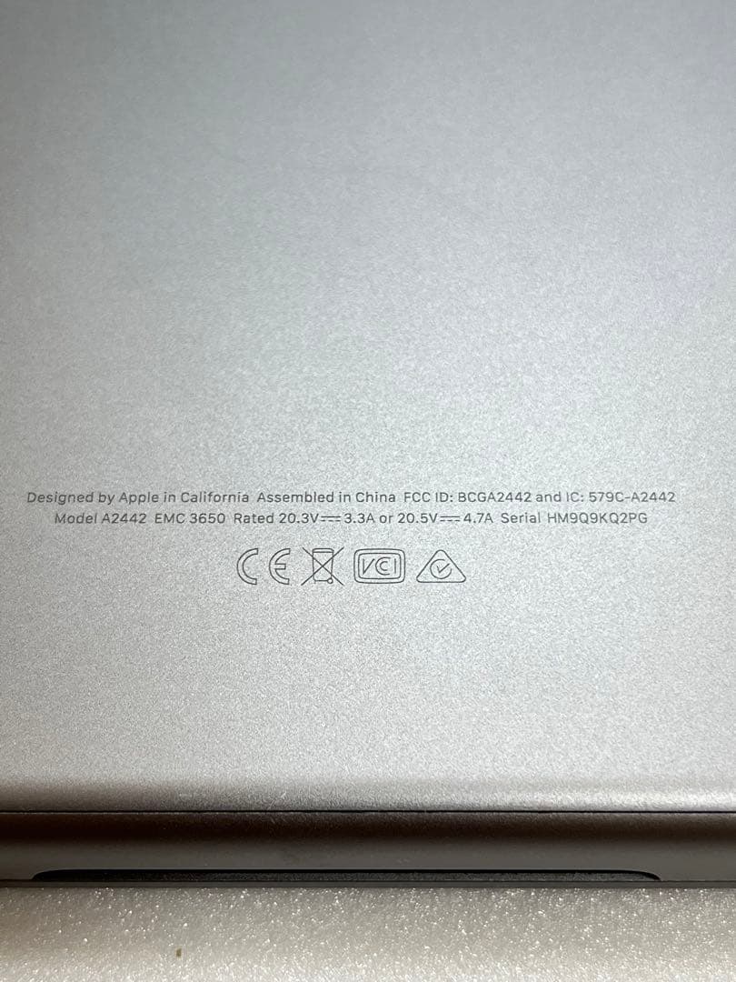 MacBook Pro M1 Max 14インチ 2021 1TGB/64GB