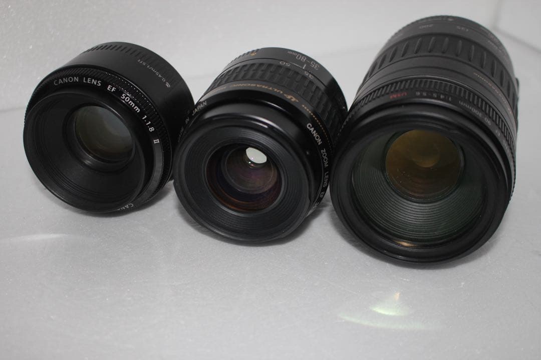 Wi-Fi機能搭　キャノン canon kiss x9i トリプルレンズセット