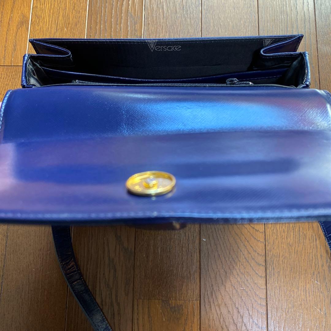 GIANNI VERSACE ネイビー バッグ