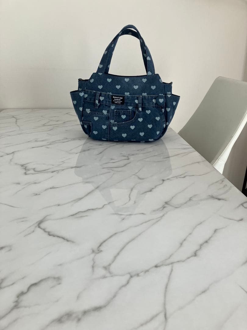 1040 ローザ　デニムリメイクバック　ハンドメイド