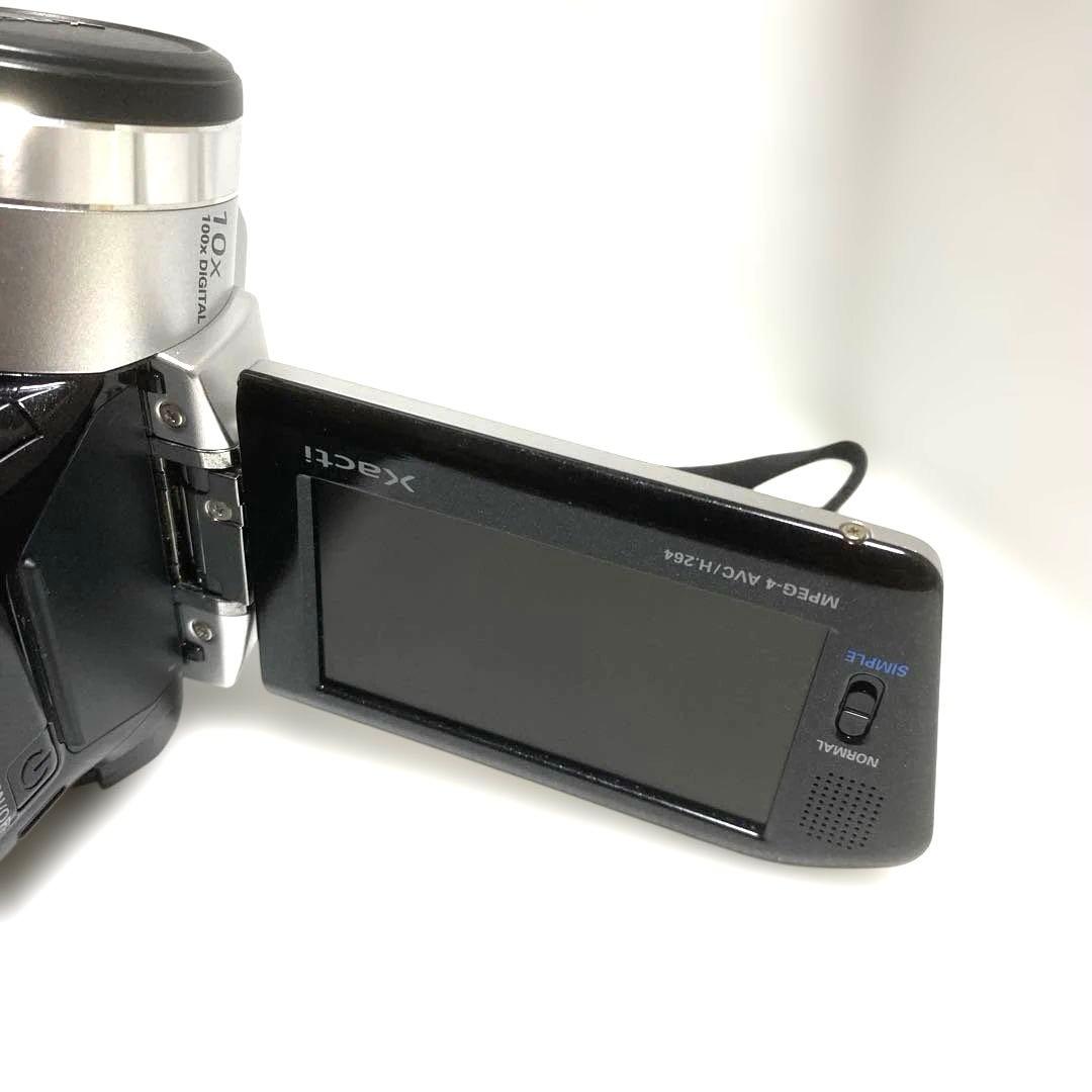 美動作品　SANYO Xacti DMX-HD1000 シルバー　デジカメ