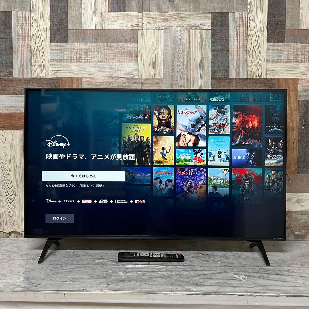 即日受渡❣️全国送料込AI.LG43NANO75JPA 4Kチューナー内蔵テレビ