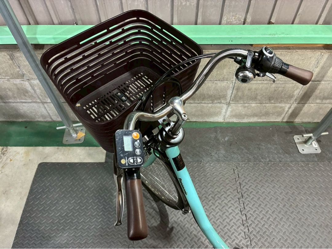 №8500電動自転車 パナソニック ビビDX 26インチ バッテリー大容量！