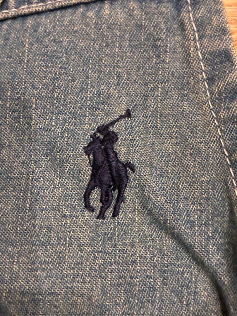 ラルフローレン　デニムエプロン