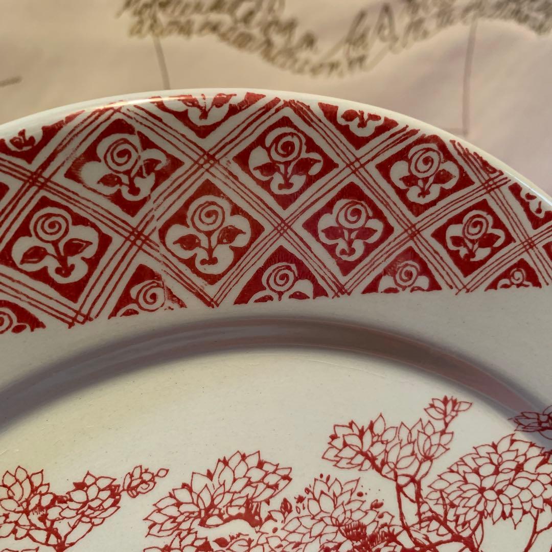 ビヨンヴィンブラッド　ビンテージ・ニモール窯の題名エルミタージュのレアな絵皿！