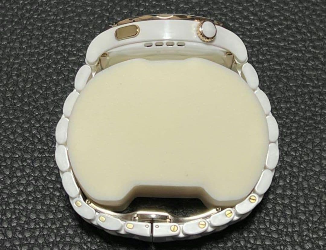 HUAWEI Watch GT3 Pro エレガントモデル　ホワイト×ゴールド