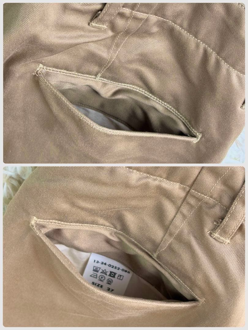 BUZZ RICKSON’S BEAMS BOY 別注 チノパンツ サイズ 00