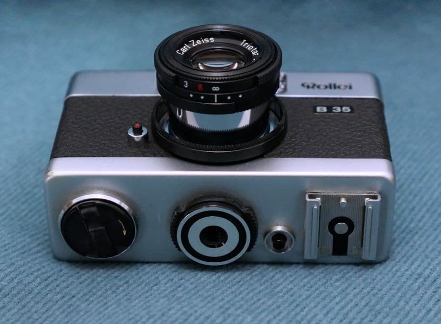 Rollei B35　試写済　露出計動作　ジャンク扱いで