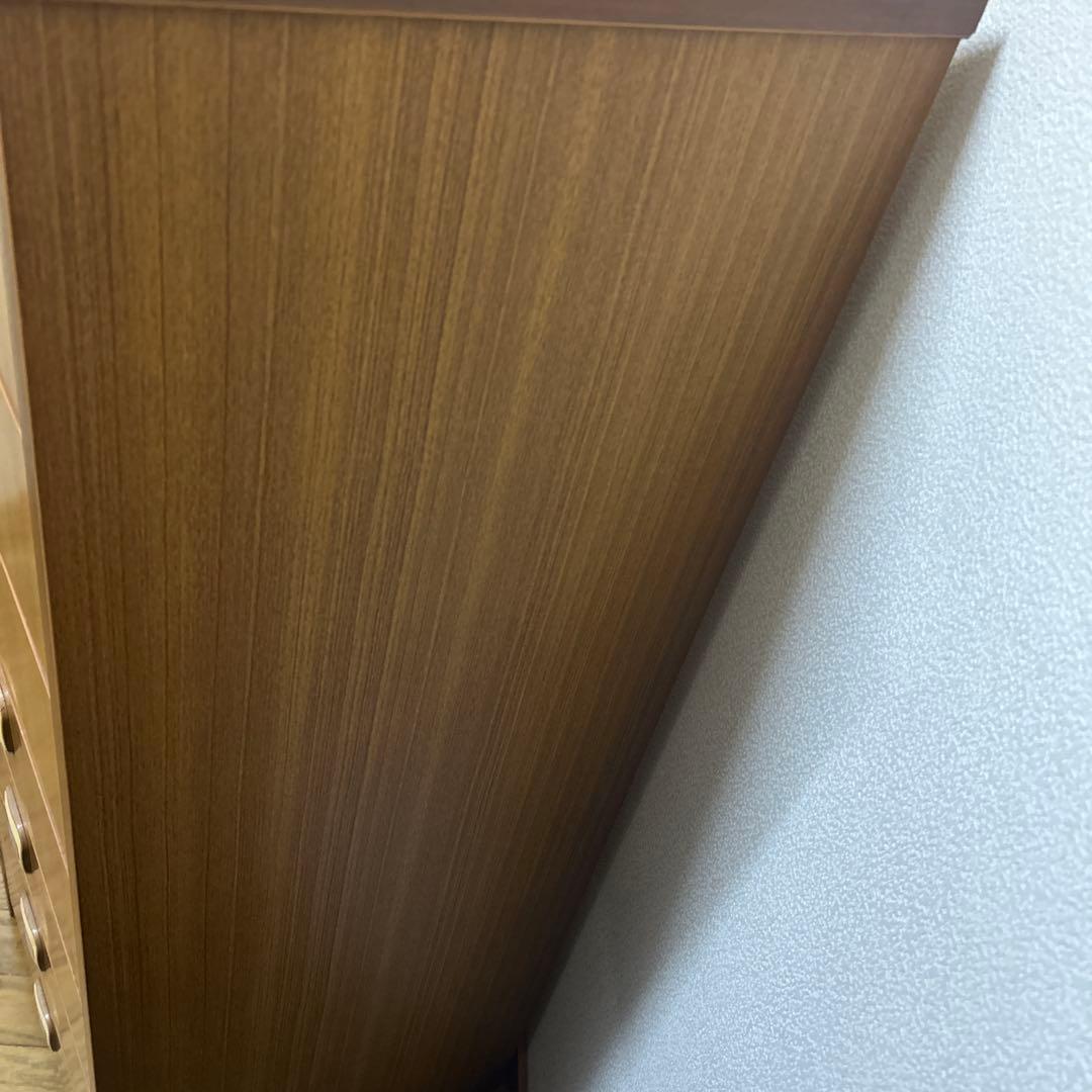 チェスト　タンス　7段　木目　昭和レトロ