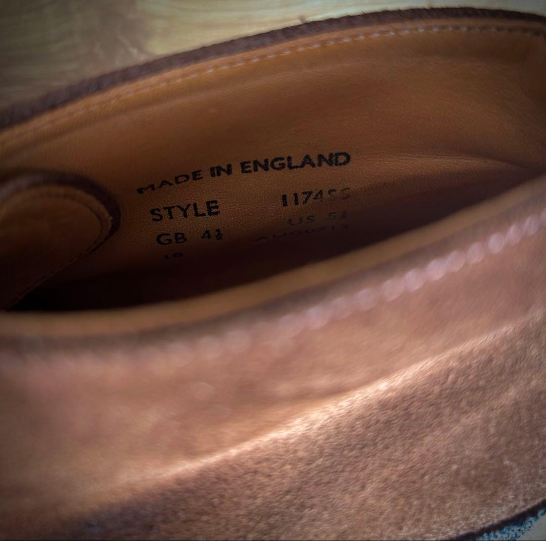 SANDERS BRITCHUKKA サンダース　チャッカブーツUK4.5