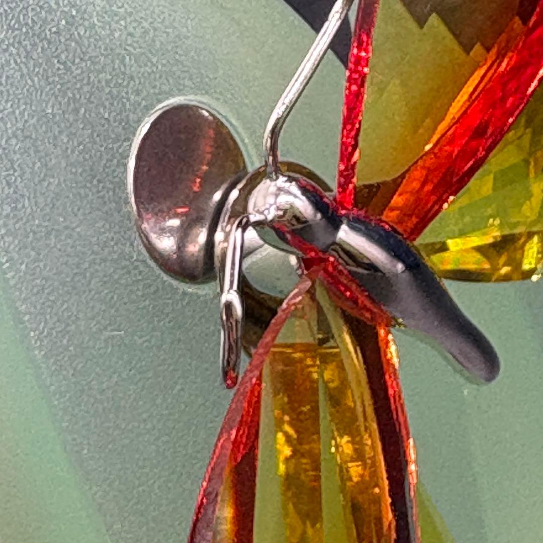 箱付き　スワロフスキーバタフライ アーボリア ファイア オパール 　no.175