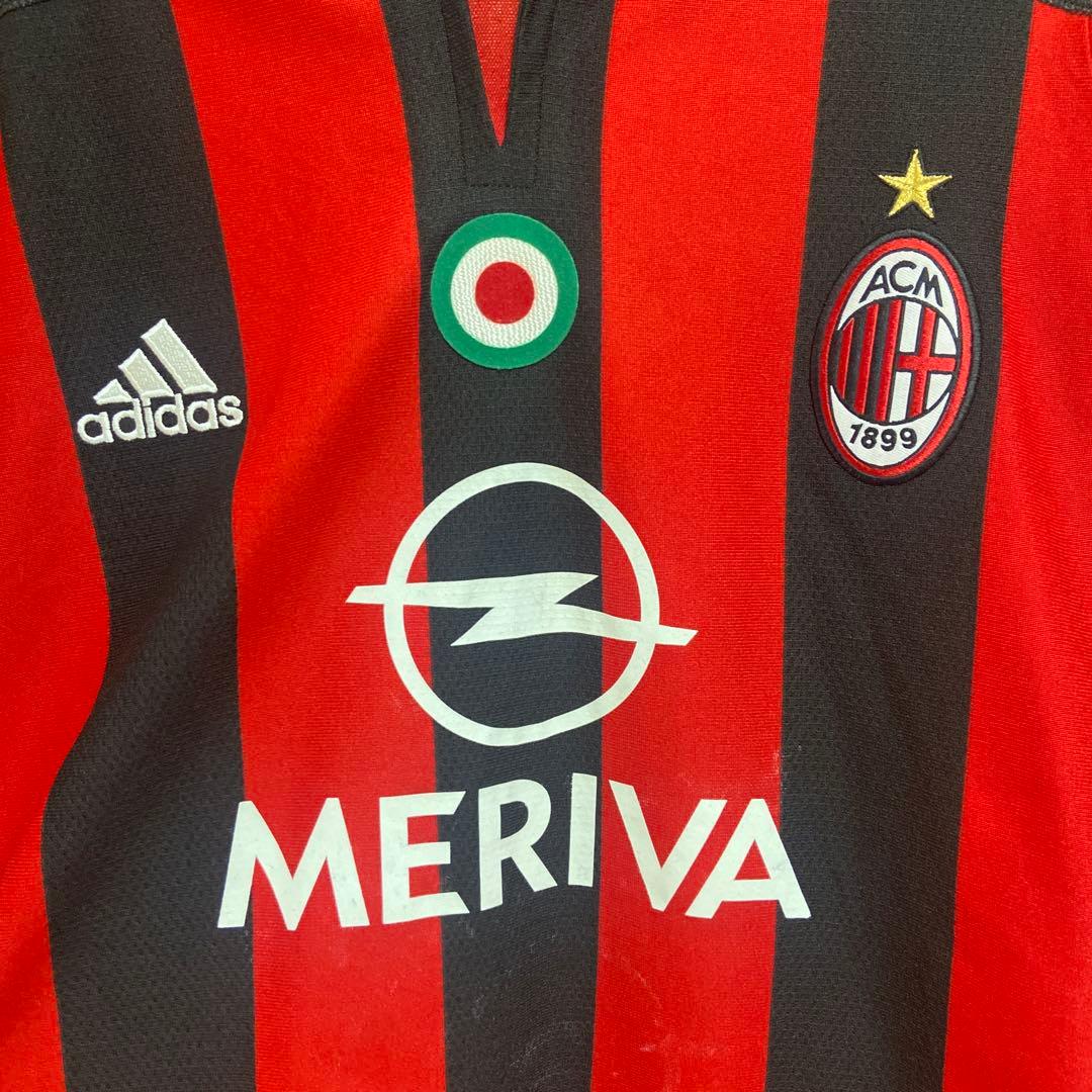 ACミラン　ユニフォーム　長袖　背番号4