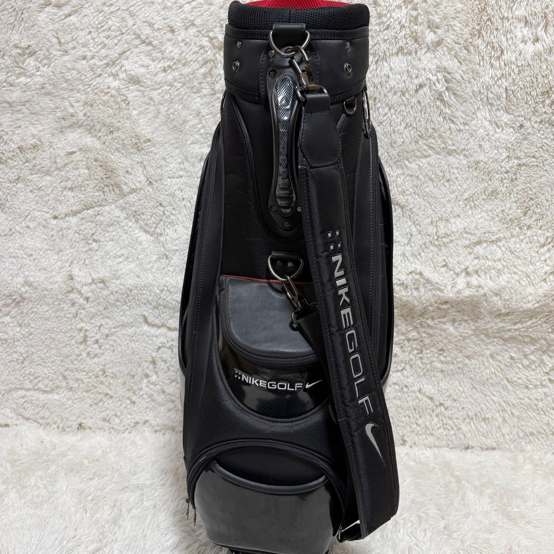 NIKE GOLF キャディバッグ　ブラック　ロゴ