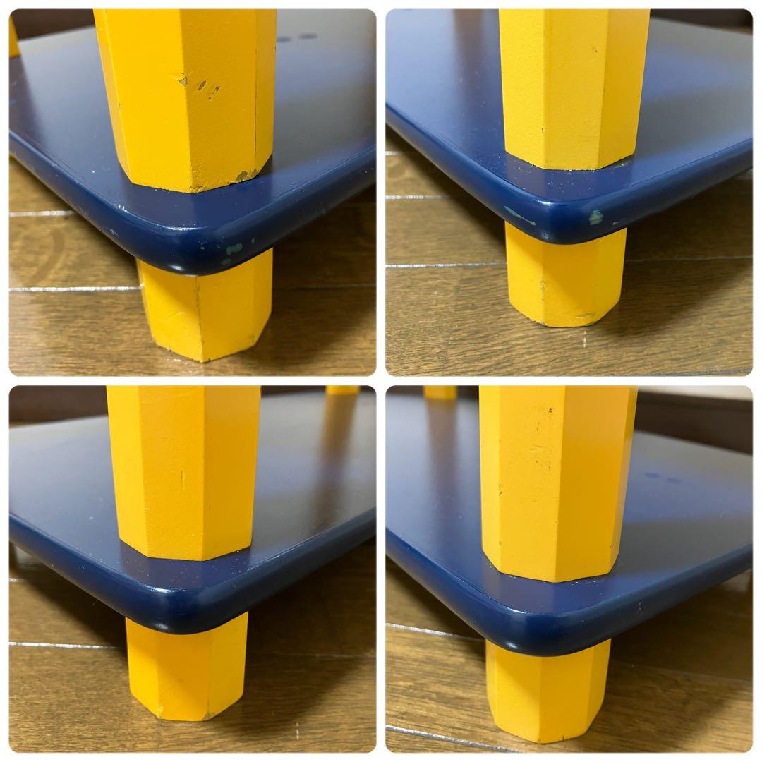 【貴重・昭和レトロ】ピエール・サラのペンシルシェルフ♡えんぴつ3段ラック♡棚