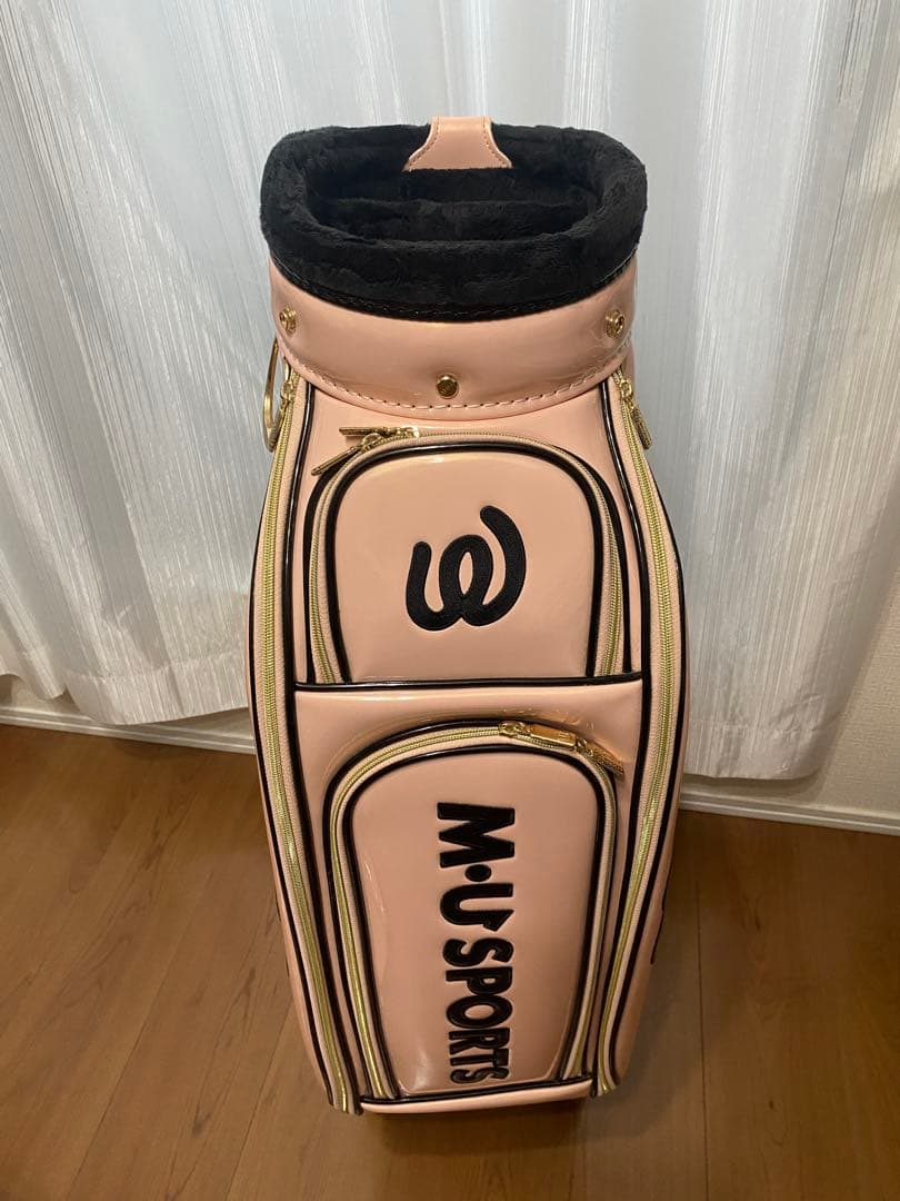 M.U SPORTS ミエコウエサコ キャスター付き キャディバッグ